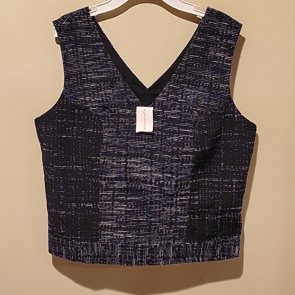 Banana Republic Black and White Women's Top
